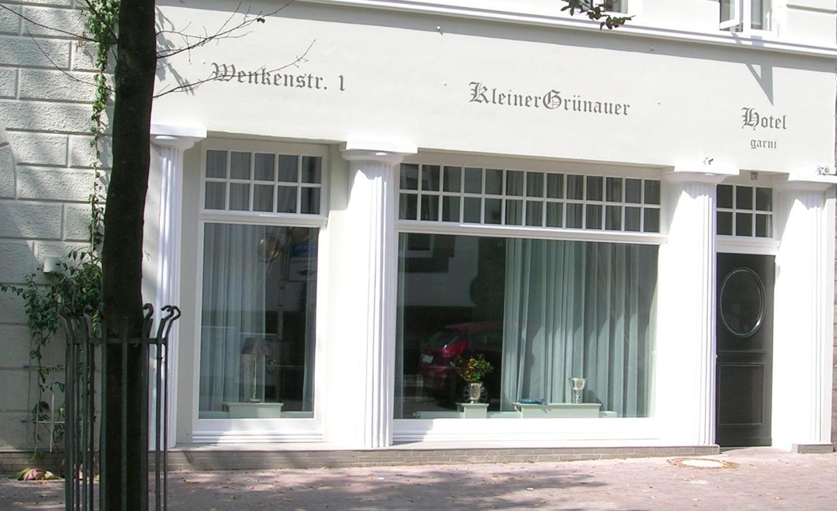 Hotel & Cafe Kleinergruenauer Bad Salzuflen Exterior foto