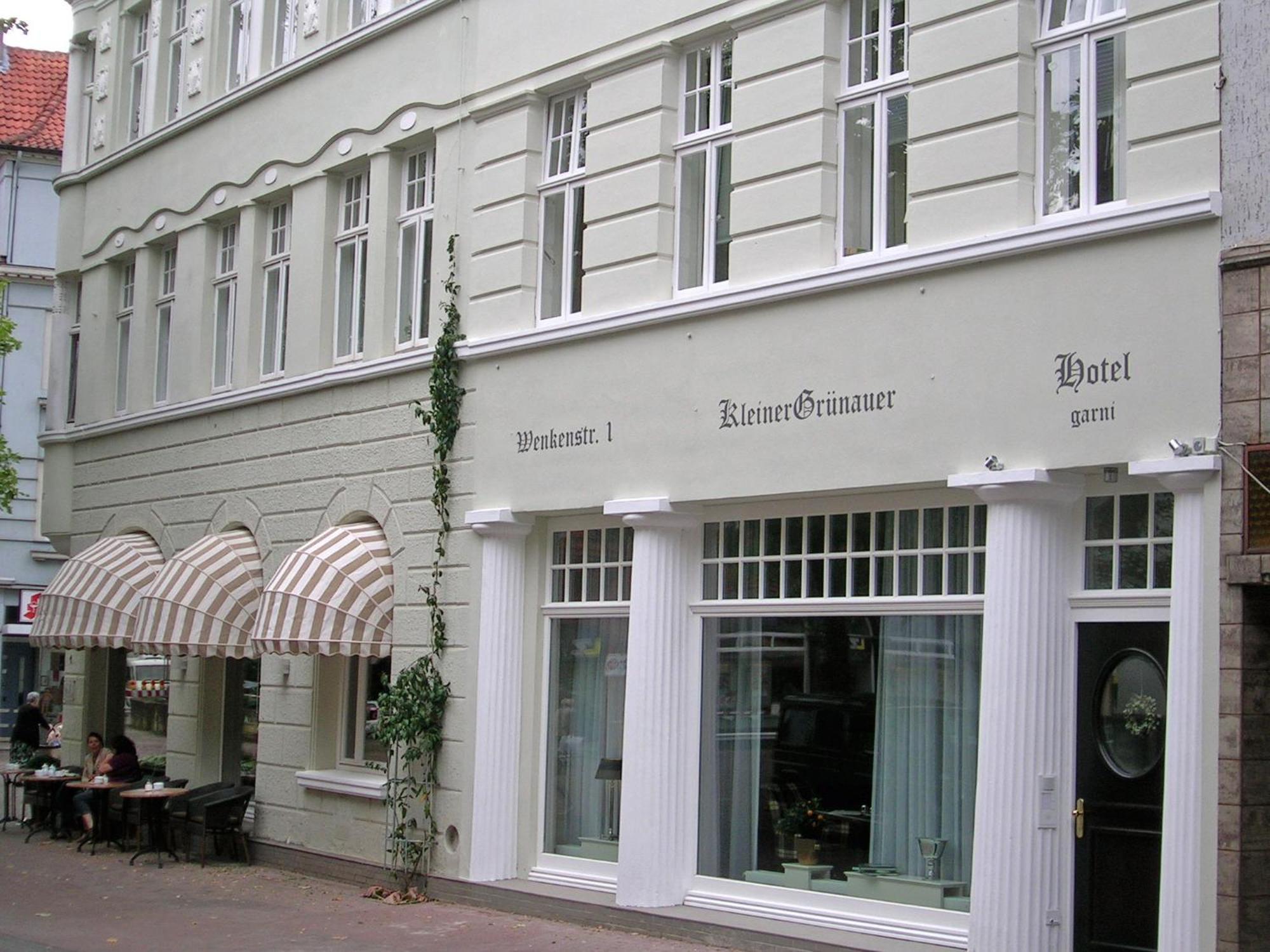 Hotel & Cafe Kleinergruenauer Bad Salzuflen Exterior foto